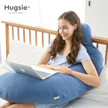 Load image into Gallery viewer, (NEWLY ARRIVED!) 8-in-1 Maternity Pillow Comfort Series - Cooling Touch (Pebble Gray)