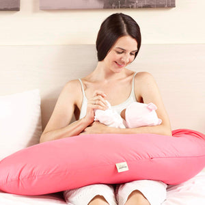 Maternity Pillow Case Cover - Cooling Touch (French Lilac)