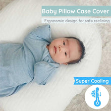 Load image into Gallery viewer, (NEWLY ARRIVED!) Baby Pillow Case Cover - Super Cooling (Snow White), Made in Japan 🇯🇵

