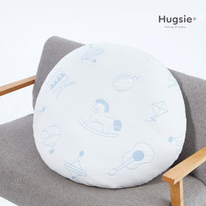 8-in-1 Maternity Pillow Comfort Series - 100% USA Cotton (Gray Melange)