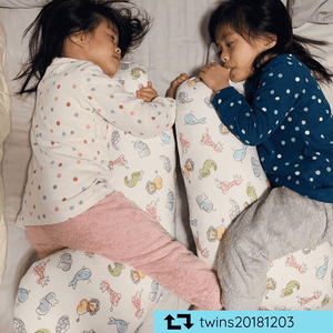 HugsieBABY® Junior Pillow - 100% USA Cotton (Animal)